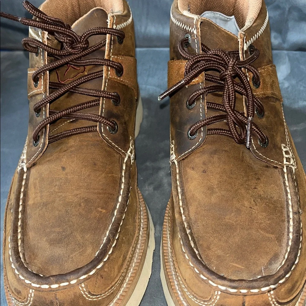 Men's Twisted X Oiled Saddle Casual Shoes MCA0007 Size 8M